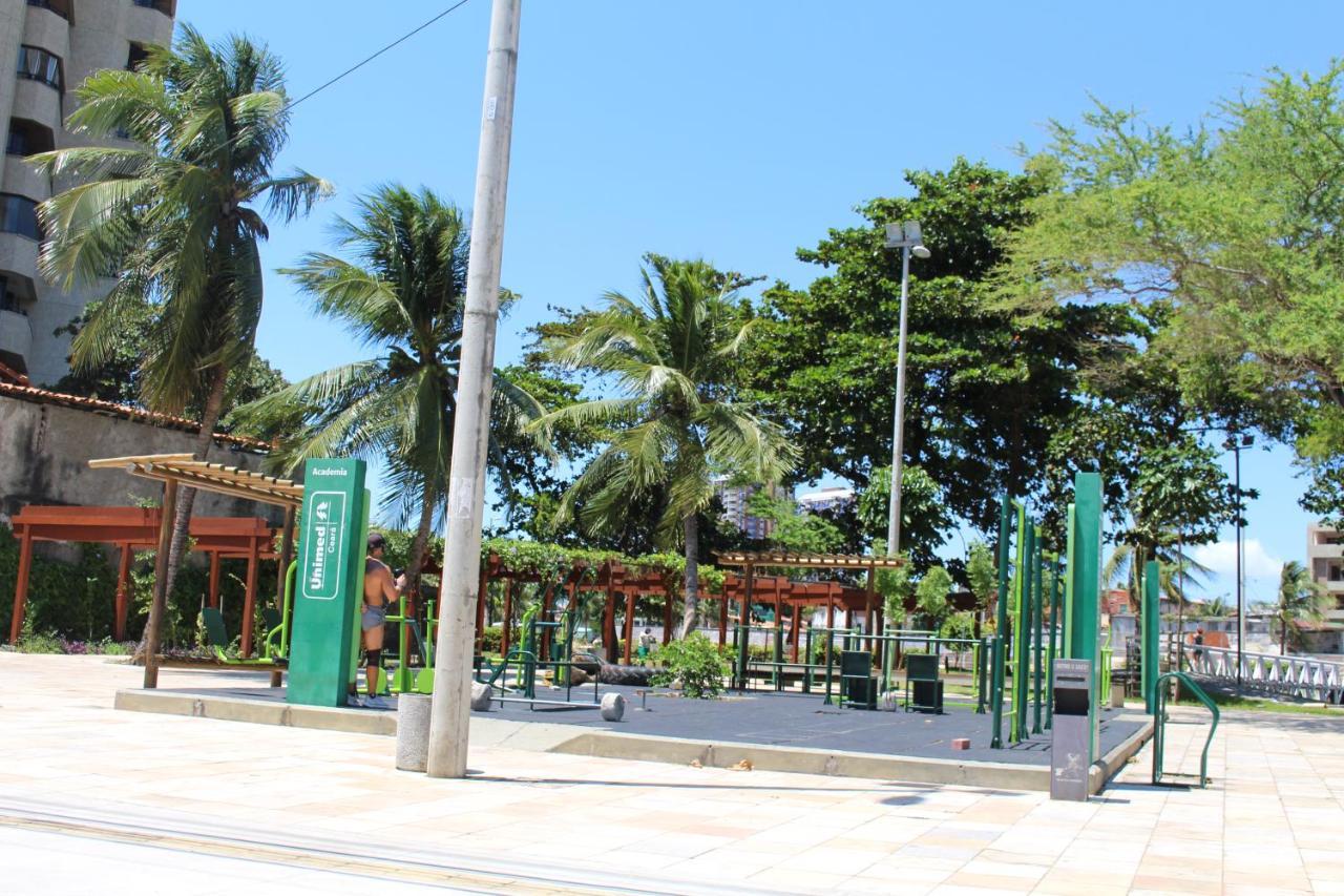 13 Flat Beira Mar Com Energia, Vaga, 3 Camas, Wi-Fi E Ar Apartment Fortaleza  Exterior photo